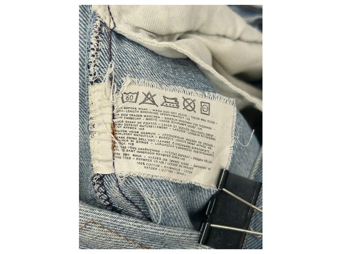 Jeans Levi's blu in cotone taglia 38 - vista 3