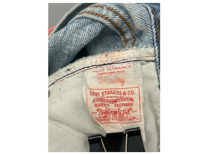 Jeans Levi's blu in cotone taglia 38 - vista 4