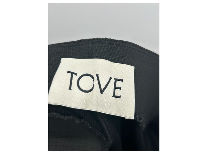 Autre Marque Leggings negros de viscosa TOVE - vista 3