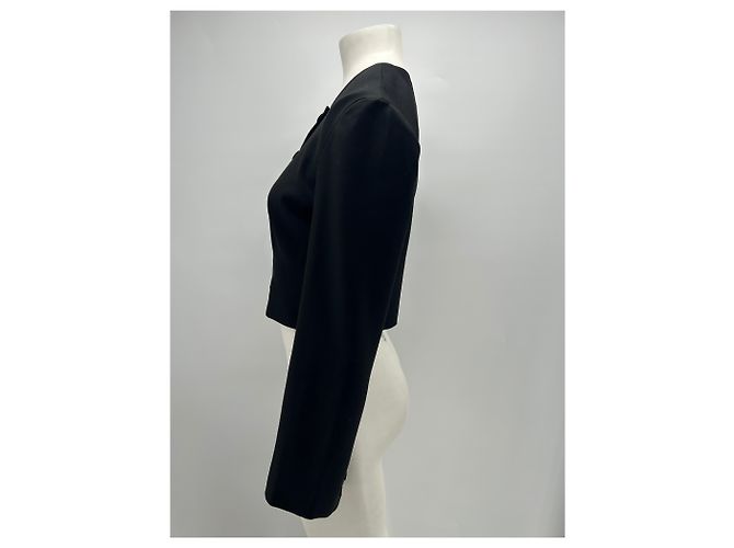Autre Marque POSSE Schwarze Wolljacke Größe S - Ansicht 4