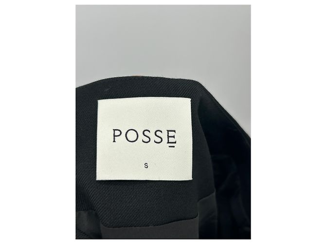 Autre Marque POSSE Schwarze Wolljacke Größe S - Ansicht 6