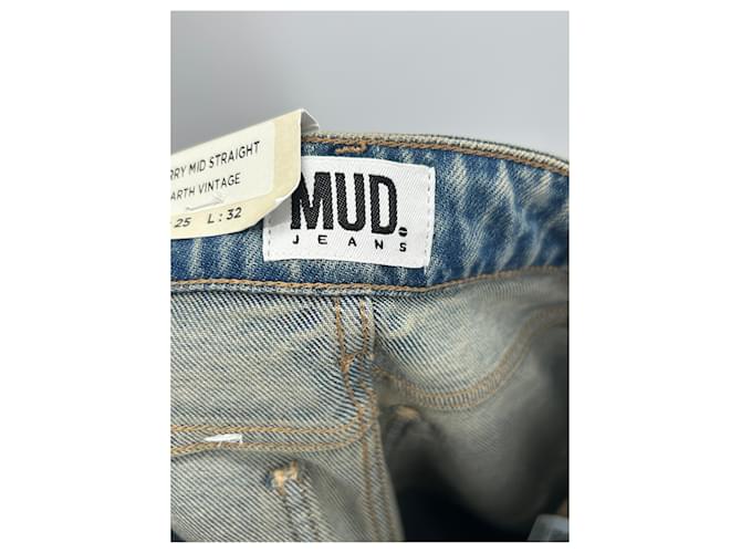 Autre Marque Vaqueros MUD JEANS azules de algodón talla 25 - vista 3