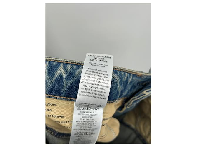 Autre Marque Vaqueros MUD JEANS azules de algodón talla 25 - vista 5