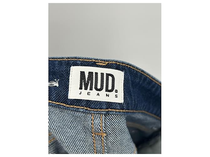 Autre Marque Vaqueros MUD JEANS de algodón azules Talla 27 - vista 3
