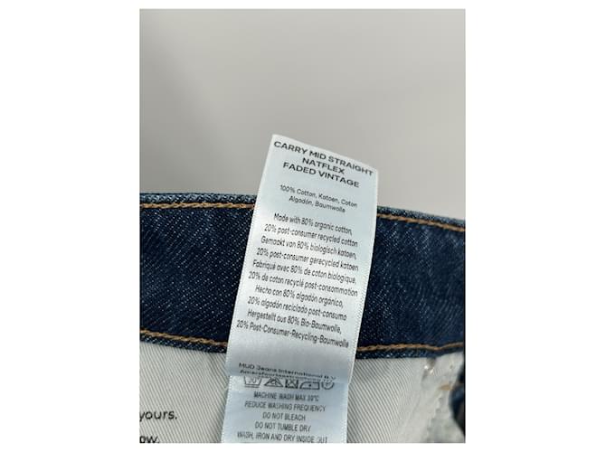 Autre Marque Vaqueros MUD JEANS de algodón azules Talla 27 - vista 5