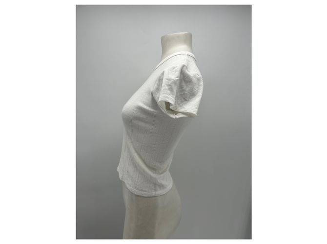 Camiseta blanca Montblanc VIR VITA de algodón Blanco - vista 3