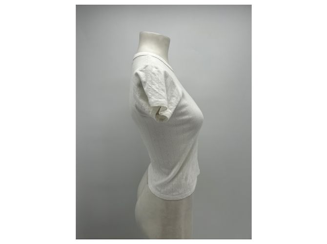 Camiseta blanca Montblanc VIR VITA de algodón Blanco - vista 4