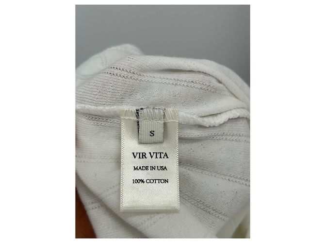 Camiseta blanca Montblanc VIR VITA de algodón Blanco - vista 6