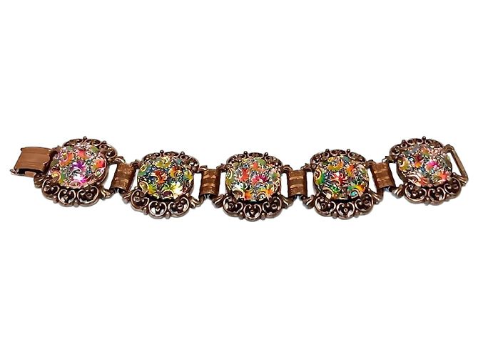 Autre Marque Bracciale Judy Lee Vetro Artistico Multicolore - vista 2