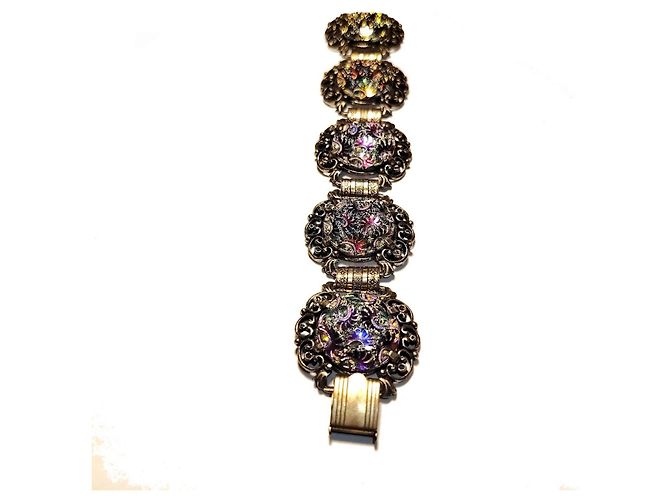 Autre Marque Bracciale Judy Lee Vetro Artistico Multicolore - vista 4