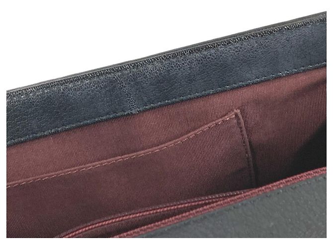 Borsa a Spalla Chanel Large Boy Chanel Matelassé Nero - vista 12