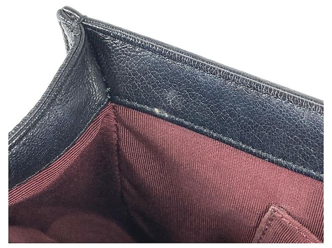 Borsa a Spalla Chanel Large Boy Chanel Matelassé Nero - vista 13