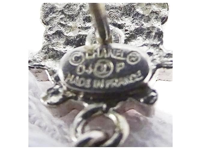 Orecchini Chanel Multi-Color Metal Stud Argento Multicolore - vista 5