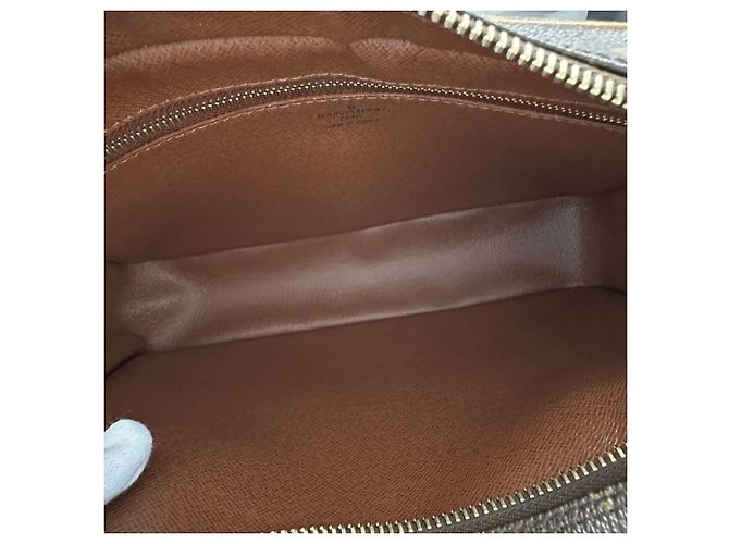 Borsa Louis Vuitton in tela Monogram Marrone - vista 12