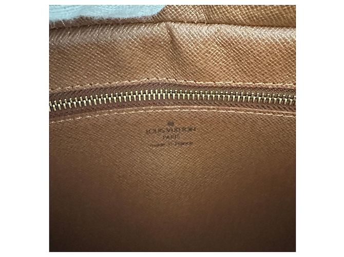 Borsa Louis Vuitton in tela Monogram Marrone - vista 13