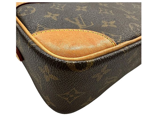 Borsa Louis Vuitton in tela Monogram Marrone - vista 6