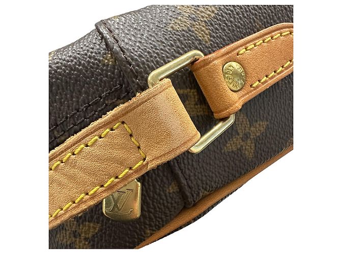Borsa Louis Vuitton in tela Monogram Marrone - vista 7