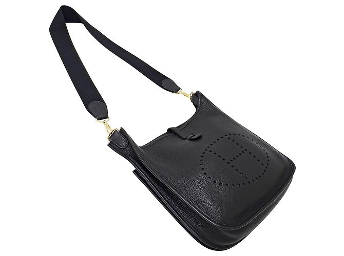 Hermès Borsa Hermes Evelyne 2 PM Nero - vista 4