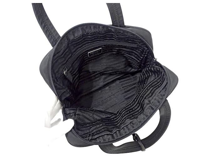 Borsa in nylon nero Prada - vista 5