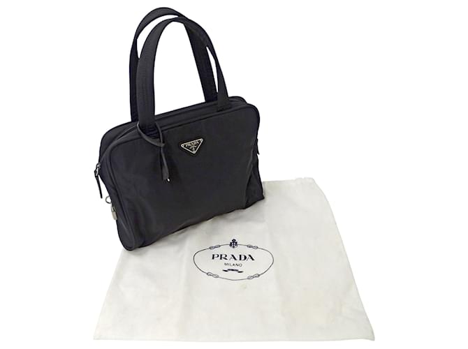 Borsa in nylon nero Prada - vista 7