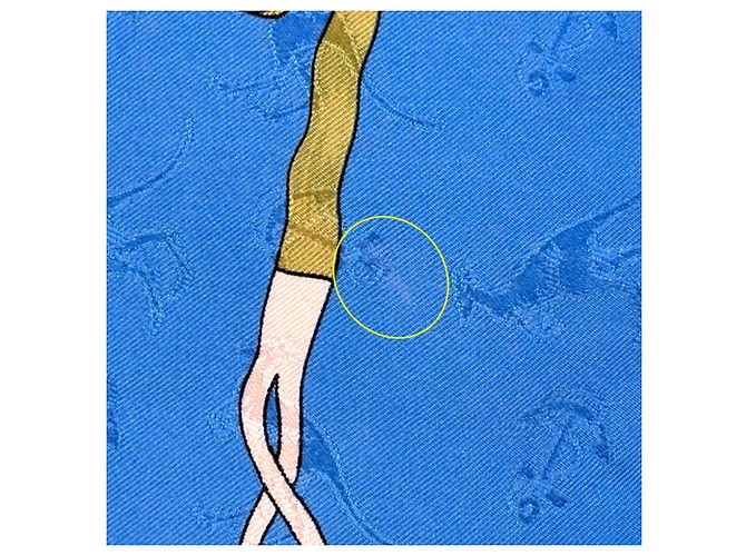 Hermès Sciarpa Hermes Carre 90 LE GEOGRAPHE Blu Multicolore - vista 9