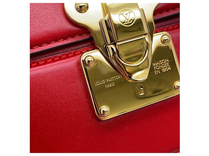 Borsa a Spalla Louis Vuitton Orsay MM Rosso - vista 10