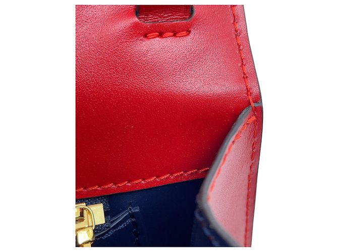 Borsa a Spalla Louis Vuitton Orsay MM Rosso - vista 11