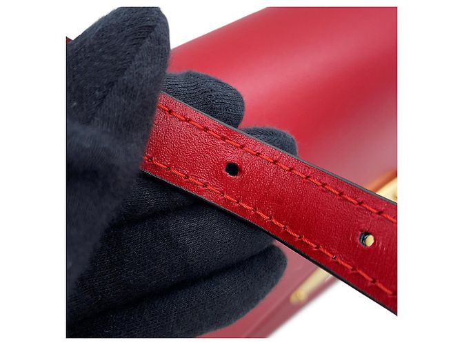 Borsa a Spalla Louis Vuitton Orsay MM Rosso - vista 15