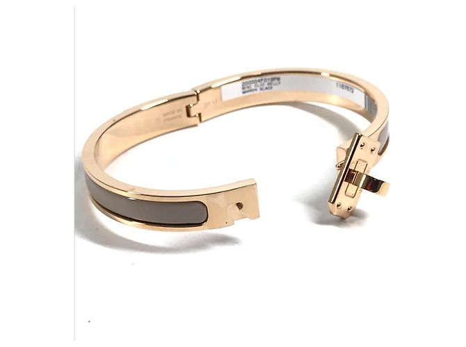 Hermès Hermes Clic Armband Beige - Ansicht 10