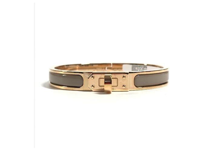 Hermès Hermes Clic Armband Beige - Ansicht 2