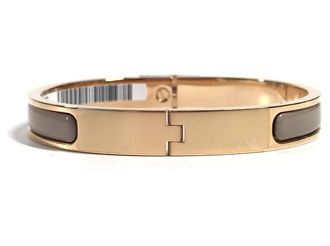 Hermès Hermes Clic Armband Beige - Ansicht 5