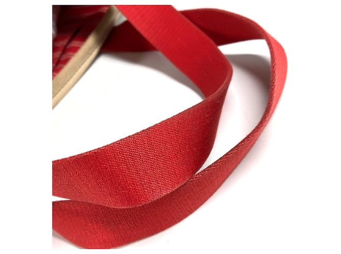 Louis Vuitton M40035 Antigua Cabas MM Tote Bag Rosso Beige - vista 8