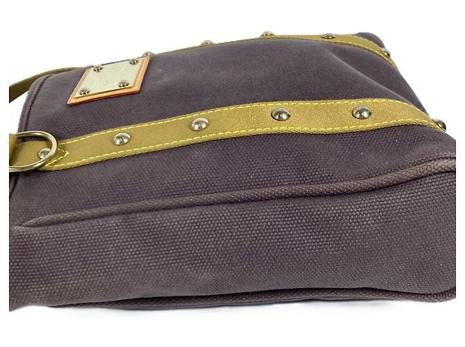 Borsa Tote Louis Vuitton Antigua Cabas MM Marrone - vista 3
