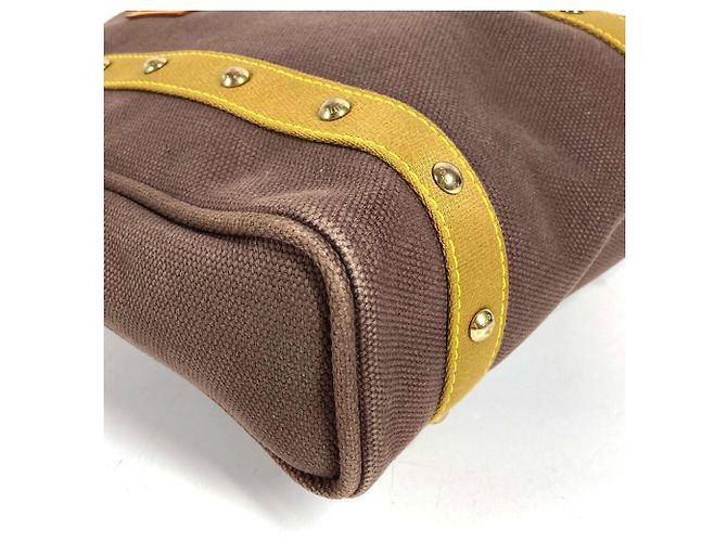 Borsa Tote Louis Vuitton Antigua Cabas MM Marrone - vista 4
