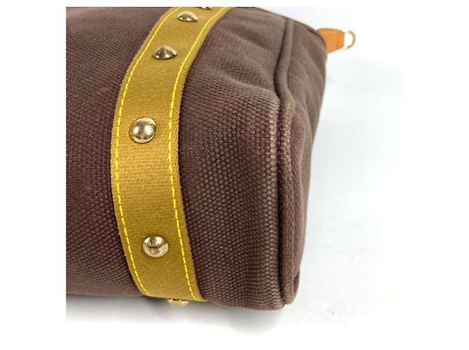 Borsa Tote Louis Vuitton Antigua Cabas MM Marrone - vista 6