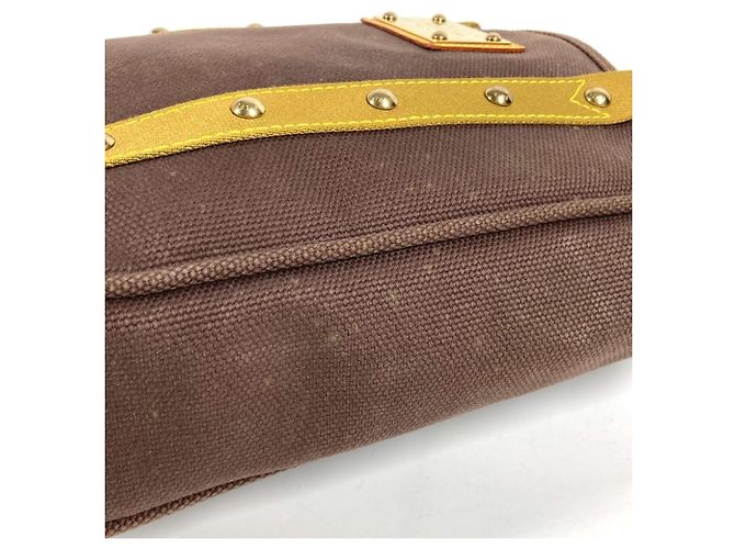 Borsa Tote Louis Vuitton Antigua Cabas MM Marrone - vista 7