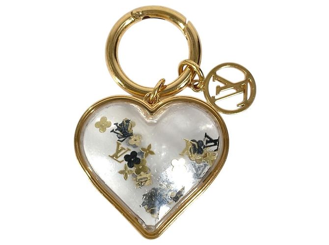 Portachiavi Heart Louis Vuitton D'oro - vista 10