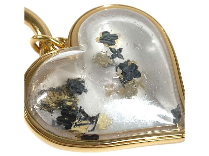 Portachiavi Heart Louis Vuitton D'oro - vista 8