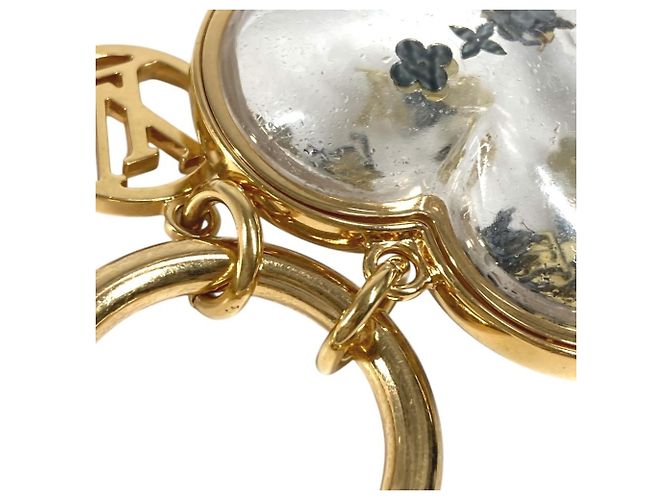 Portachiavi Heart Louis Vuitton D'oro - vista 9