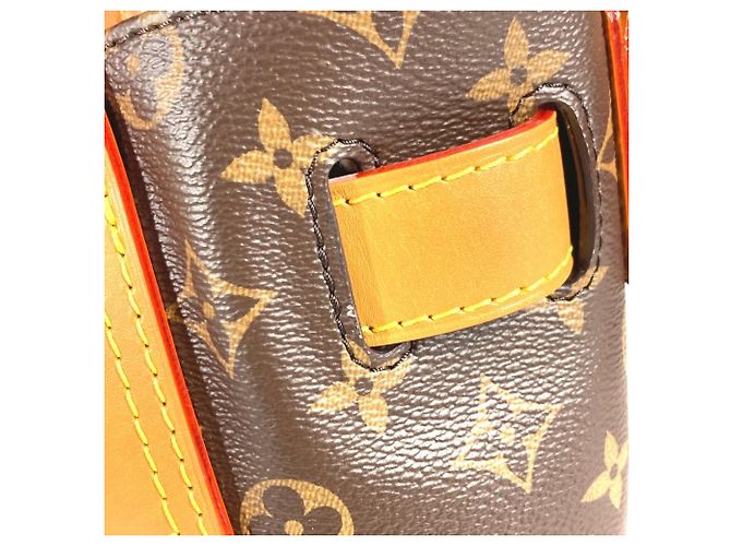 Borsa Louis Vuitton Monogram Dust Steamer 30 Marrone Monogramma - vista 10