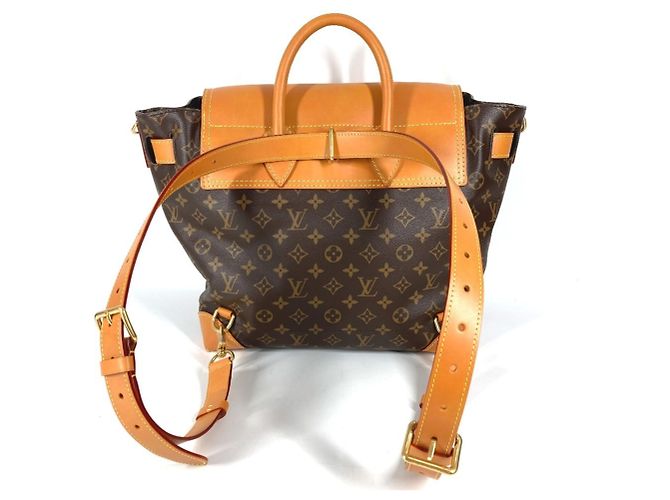 Borsa Louis Vuitton Monogram Dust Steamer 30 Marrone Monogramma - vista 12