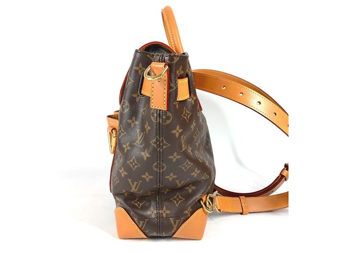 Borsa Louis Vuitton Monogram Dust Steamer 30 Marrone Monogramma - vista 13