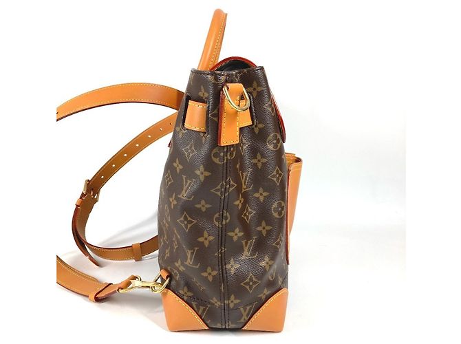 Borsa Louis Vuitton Monogram Dust Steamer 30 Marrone Monogramma - vista 14