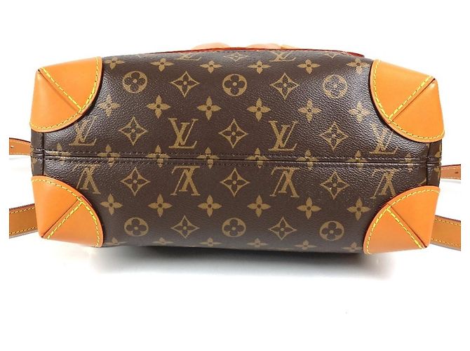 Borsa Louis Vuitton Monogram Dust Steamer 30 Marrone Monogramma - vista 15