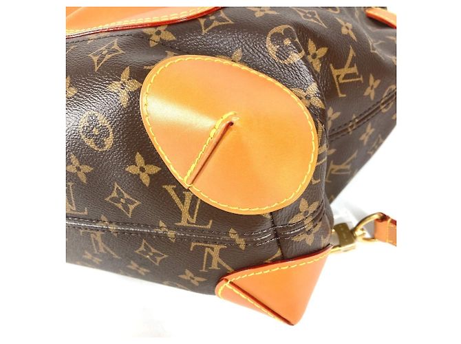 Borsa Louis Vuitton Monogram Dust Steamer 30 Marrone Monogramma - vista 16