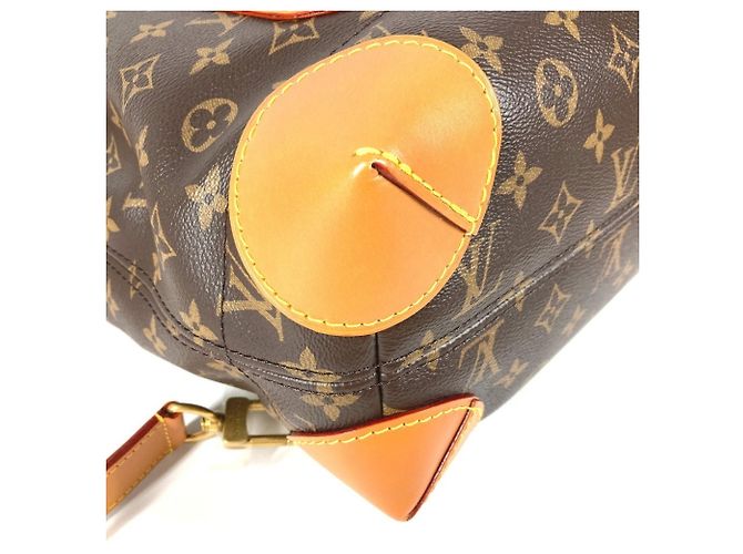 Borsa Louis Vuitton Monogram Dust Steamer 30 Marrone Monogramma - vista 17