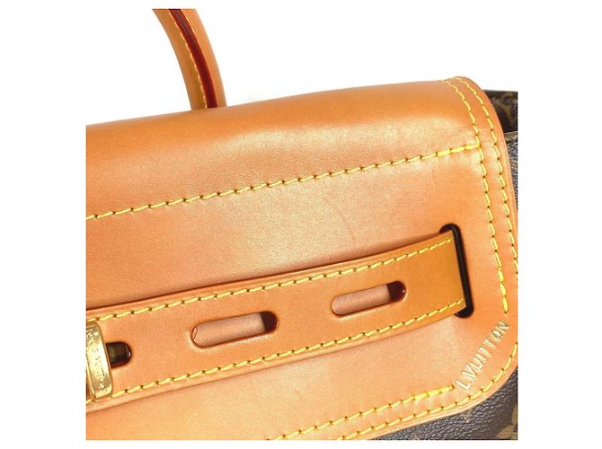 Borsa Louis Vuitton Monogram Dust Steamer 30 Marrone Monogramma - vista 3