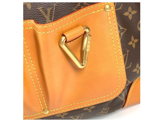 Borsa Louis Vuitton Monogram Dust Steamer 30 Marrone Monogramma - vista 4