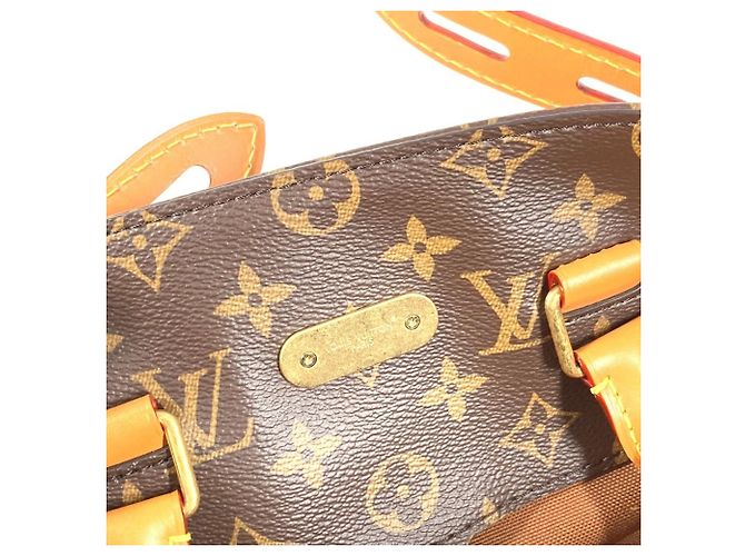 Borsa Louis Vuitton Monogram Dust Steamer 30 Marrone Monogramma - vista 8