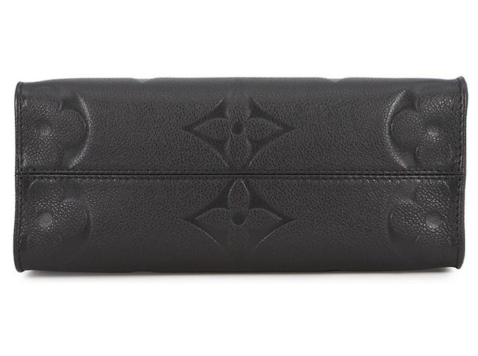 Borsa Louis Vuitton Monogram Empreinte OnTheGo PM Nero Monogramma - vista 3